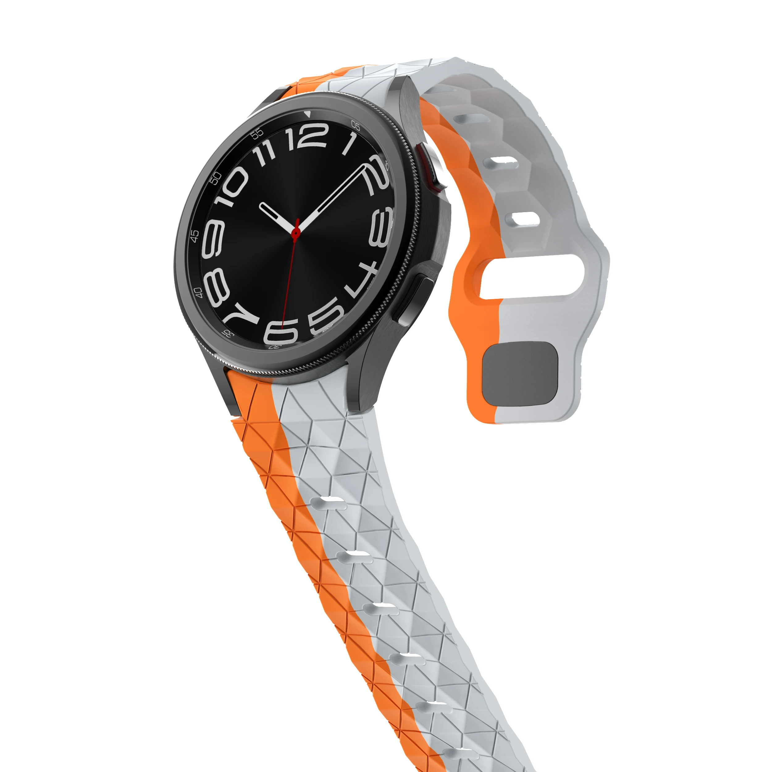 soft Silicone Strap For Samsung Galaxy Watch 7/6/5/4 40mm 44mm Football Pattern Bracelet band Watch 6/4 Classic 47mm 46mm belt image 4