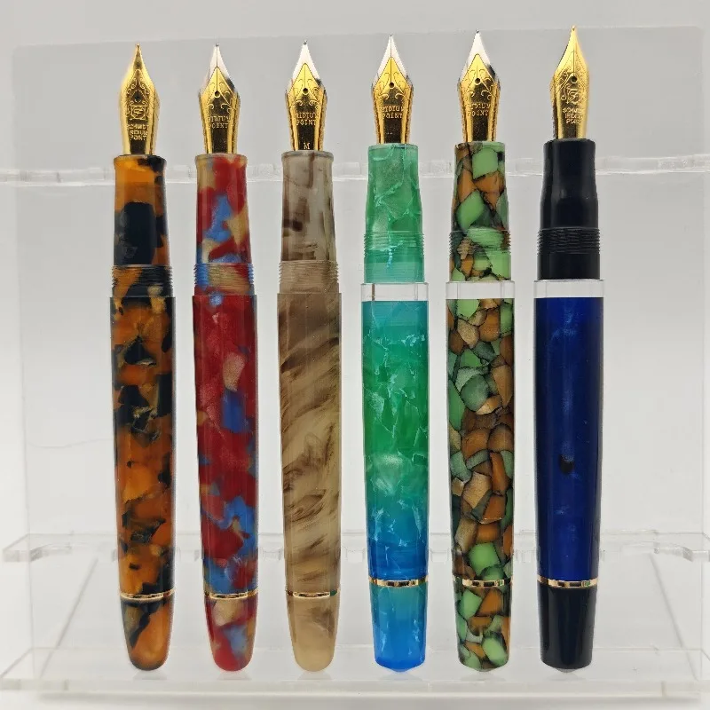 

Классическая перьевая ручка ADMOK 757/766 с поршнем No 6, наконечник Шмидта, винтажный дизайн, подарок для коллекционера, канцелярские принадлежности, офисные школьные принадлежности