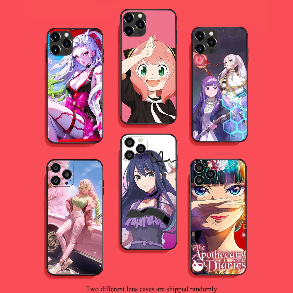 UK-77 Popular Anime girls Soft Case for Moto Edge G22 G71 G100 S 20 Lite Pro G Power G42 30 G52