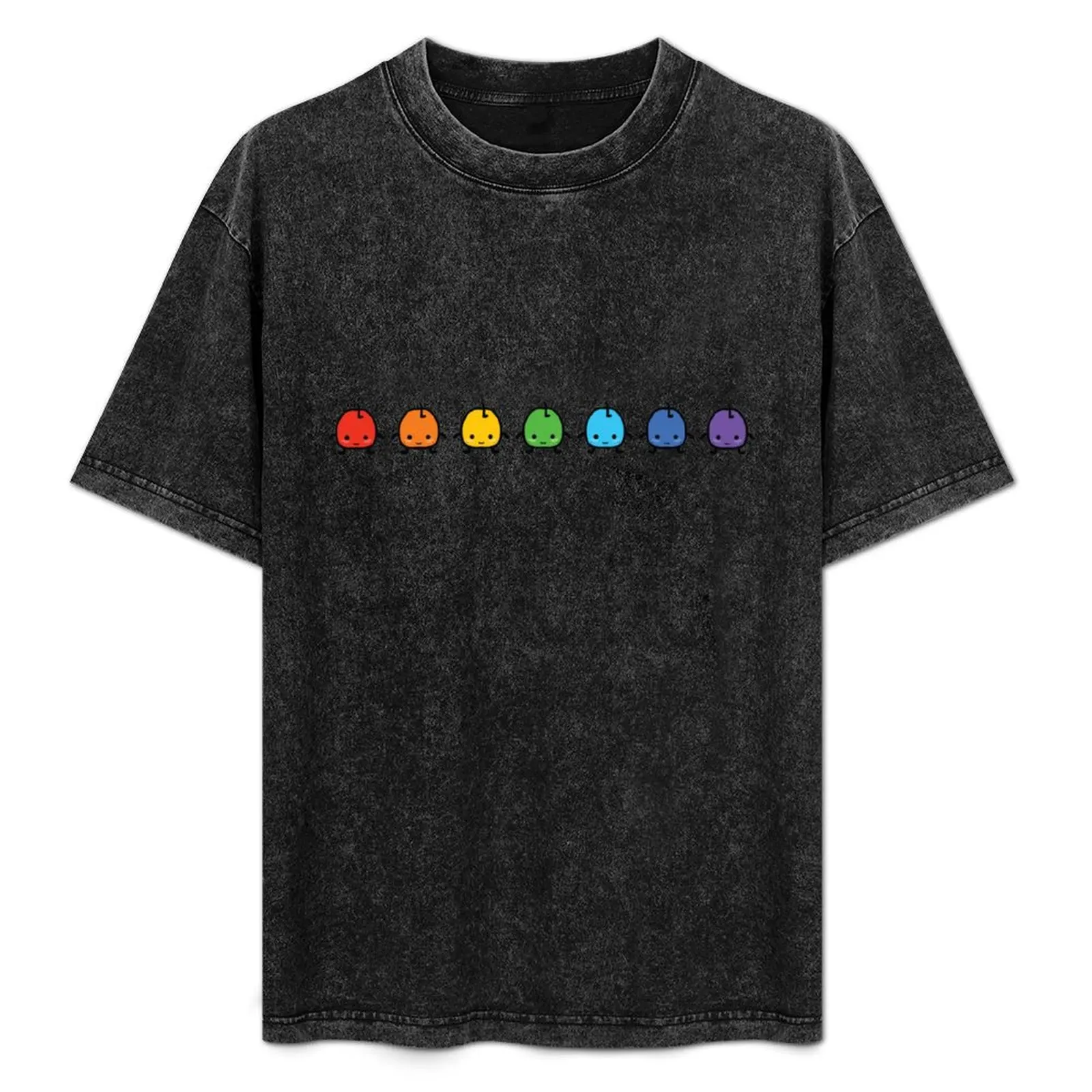 

Rainbow Junimo Stardew Valley T-Shirt funny shirt cotton cotton man t-shirts korean fashion mens shirts graphic tee
