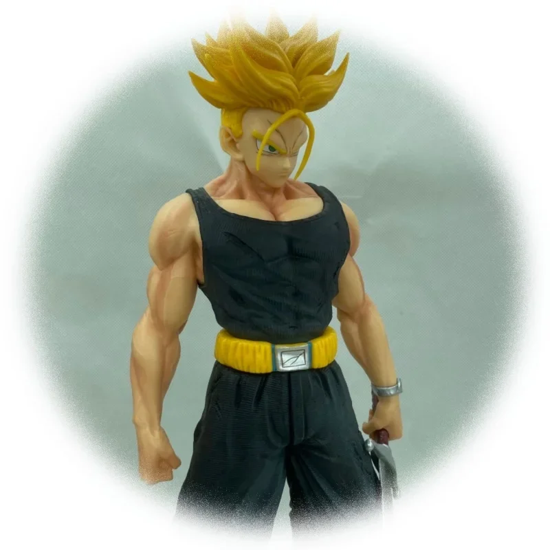 44cm Dragon Ball Gk Temple Tl Tranx Super Saiyan Super Large Anime modello in Pvc statua modello ciondolo regalo fatto a mano