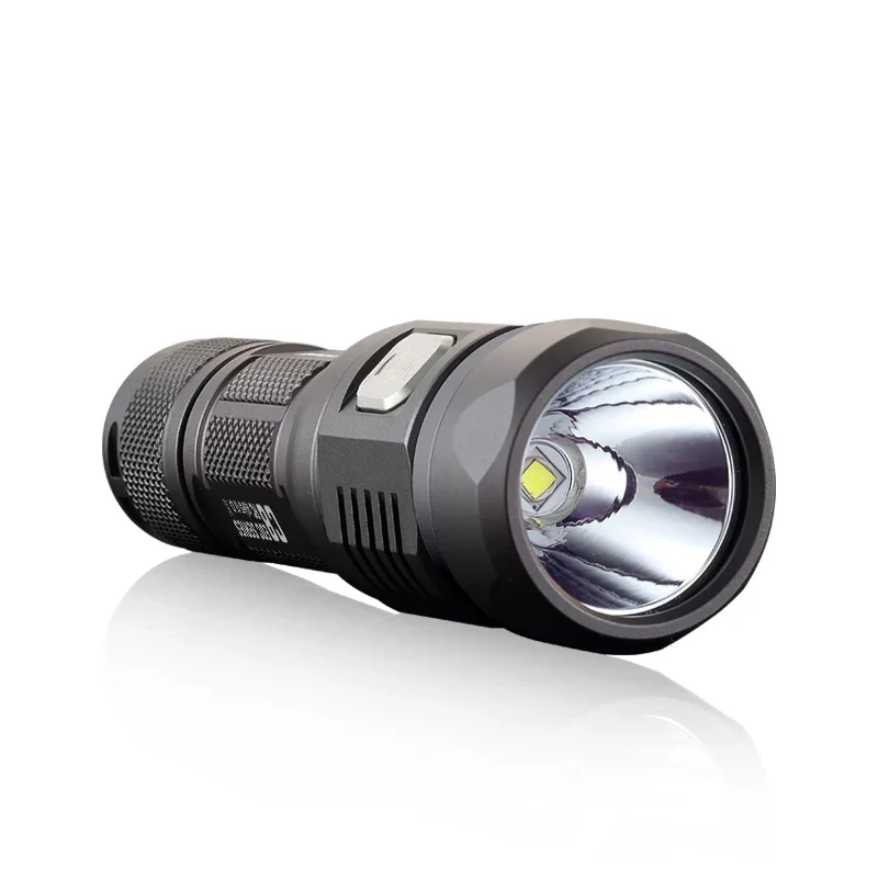 New JetBeam C8 PRO  LED Flashlight  1200LM Max 230M AdjustableFlashlight with 18650 Battery for Camping Hunting