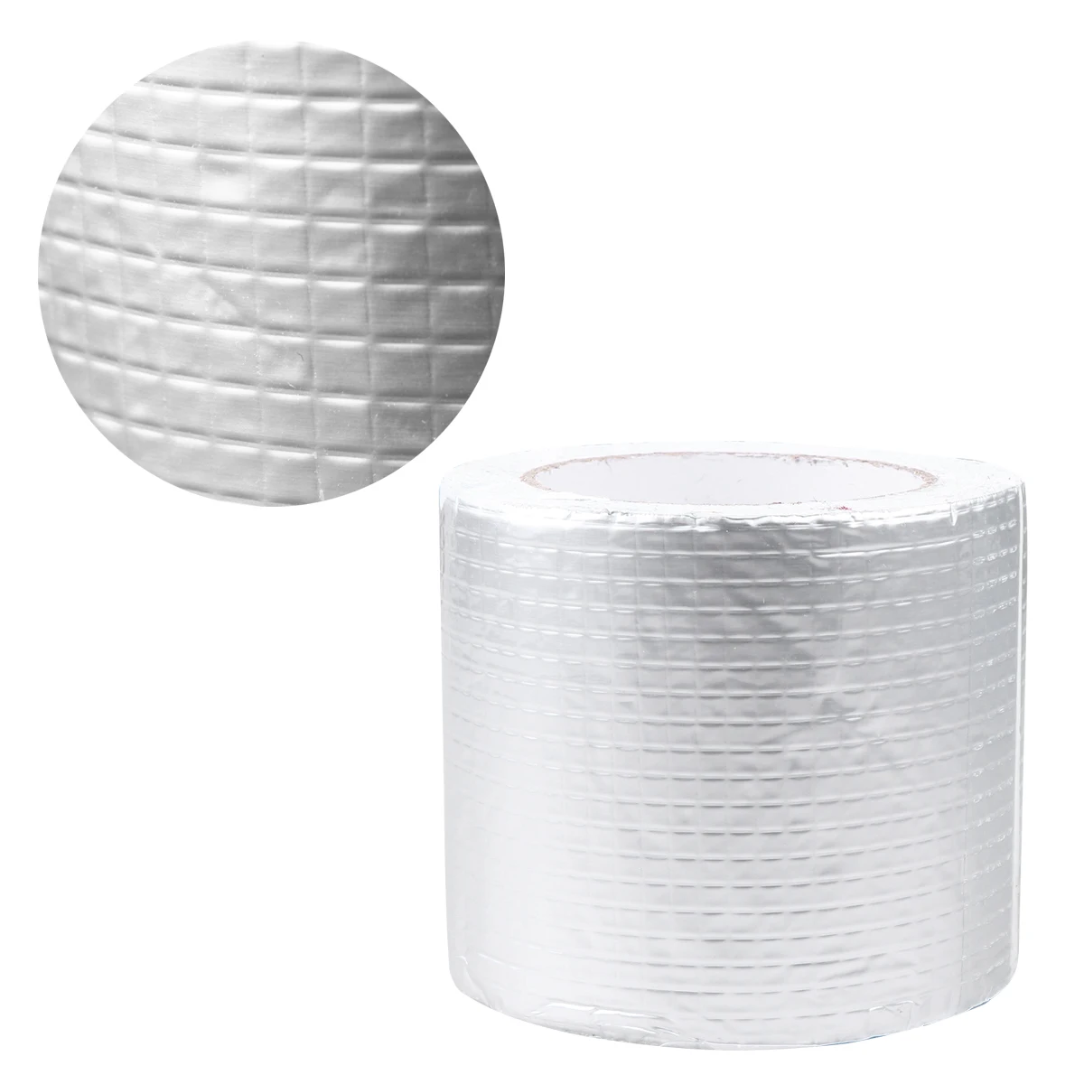 

Butyl Rubber Repair Tape Simple Practical Waterproof Tube Repair Tape for Roof Sill Pipeline (10cmx5m Silver)
