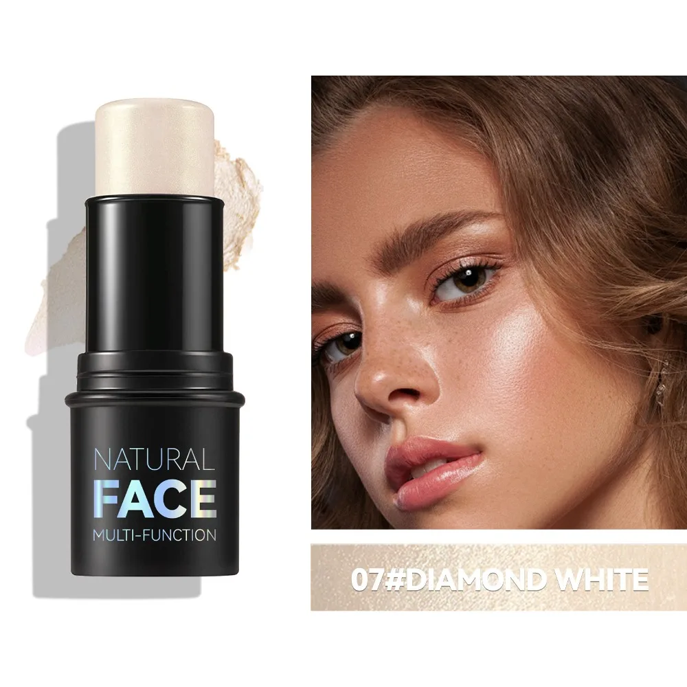 New Face Contouring Bronzer Stick Multi-functional Brightening Highlighter Face Makeups Modify Concealer Pen for Women Girls