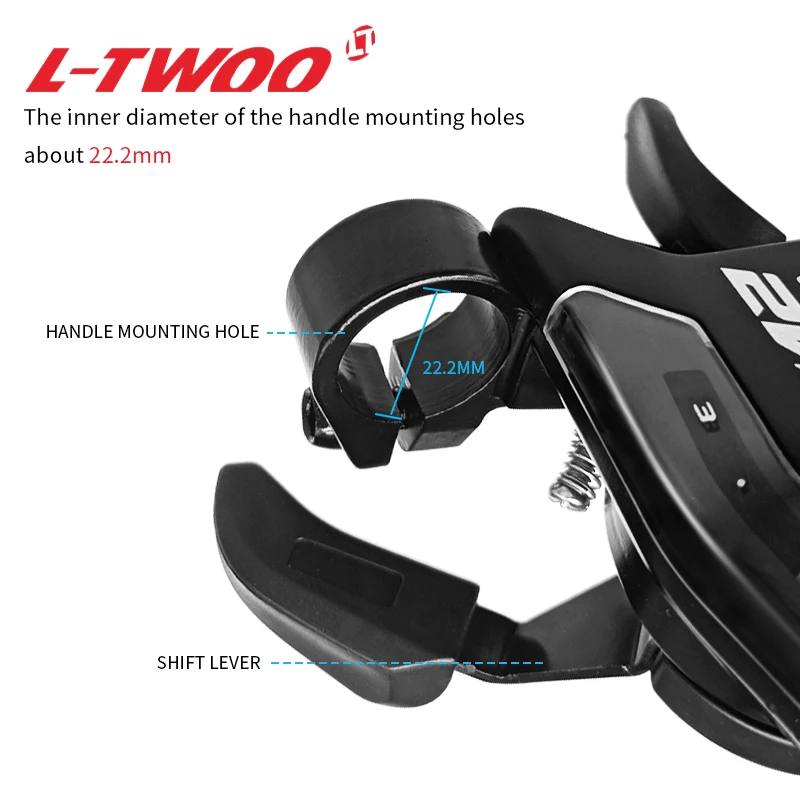 LTWOO A2 A3 A5 Combo Shifter 3X7S 3X8S 3x9 Speed Brake Shifter Lever Trigger Conjoined DIP Bicycle Derailleur For Mountain Bike