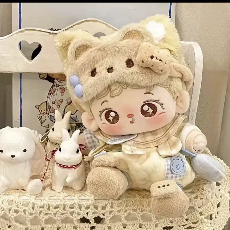 مناسبة ل 20 سنتيمتر القطن دمية جديدة مرحبا بكم في ليتل الكلب الدب البسكويت ملابس رسمية لطيف الكرتون فستان بتصميم بدلة إكسسوارات دمي