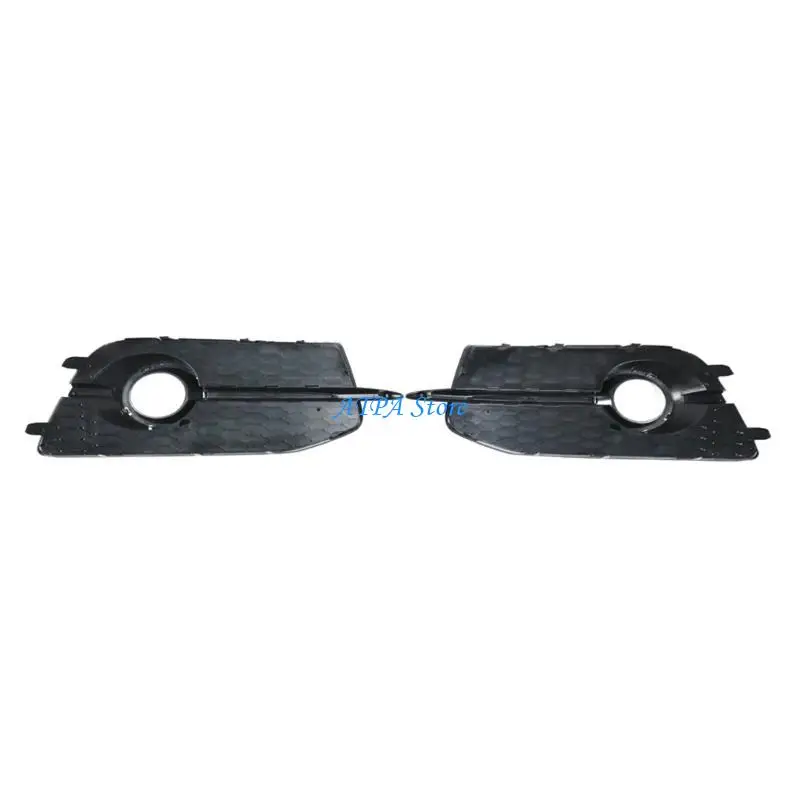 

U13C Car Front Grills Bumper Fog Lights Cover Frame Trim Accessories Grille Bumper for Q3 12-14 8U0807682D 8U0807681D