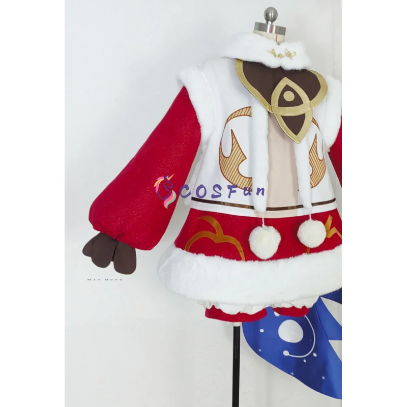 أزياء لعبة جينشين إمباكت بايمون التأثيرية زي دافئ لحفلة الهالوين ملابس لعب الأدوار للنساء COSFun