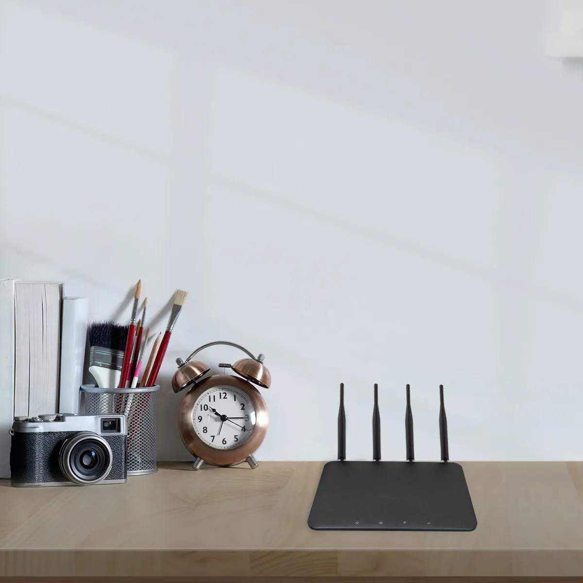 4Pcs WiFi Antenna Sma Connector 5Dbi Dual Band 2.4ghz 5.8ghz Wireless Router Antenna Omnidirectional High Gain Gprs Aerial
