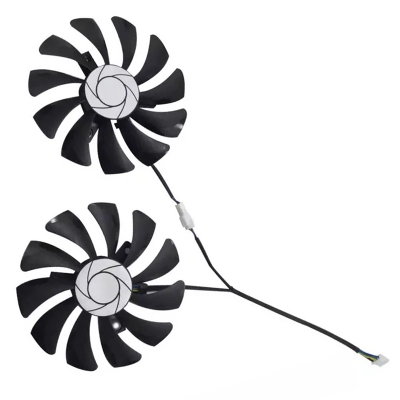 1 paire 85MM HA9010H12F-Z 4Pin Refroidisseur Ventilateur Pour gelée GTX 1060 OC 6G GTX 960 P106-100 P106 GTX1060 GTX960 foulant Carte Ventilateur