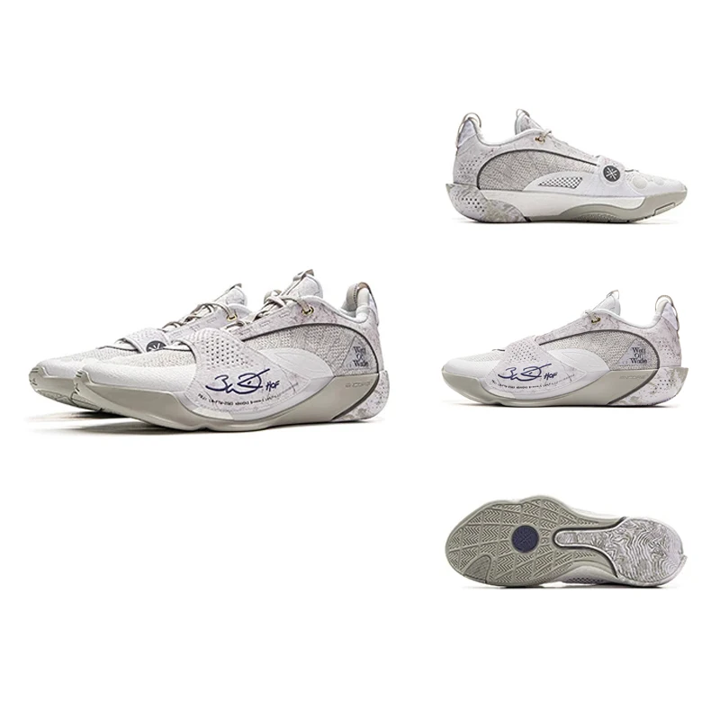 Li-Ning Men WADE ALL CITY 13 ENCORE أحذية كرة سلة احترافية بوم بطانة عالية الارتداد أحذية رياضية للمنافسة ABAV043