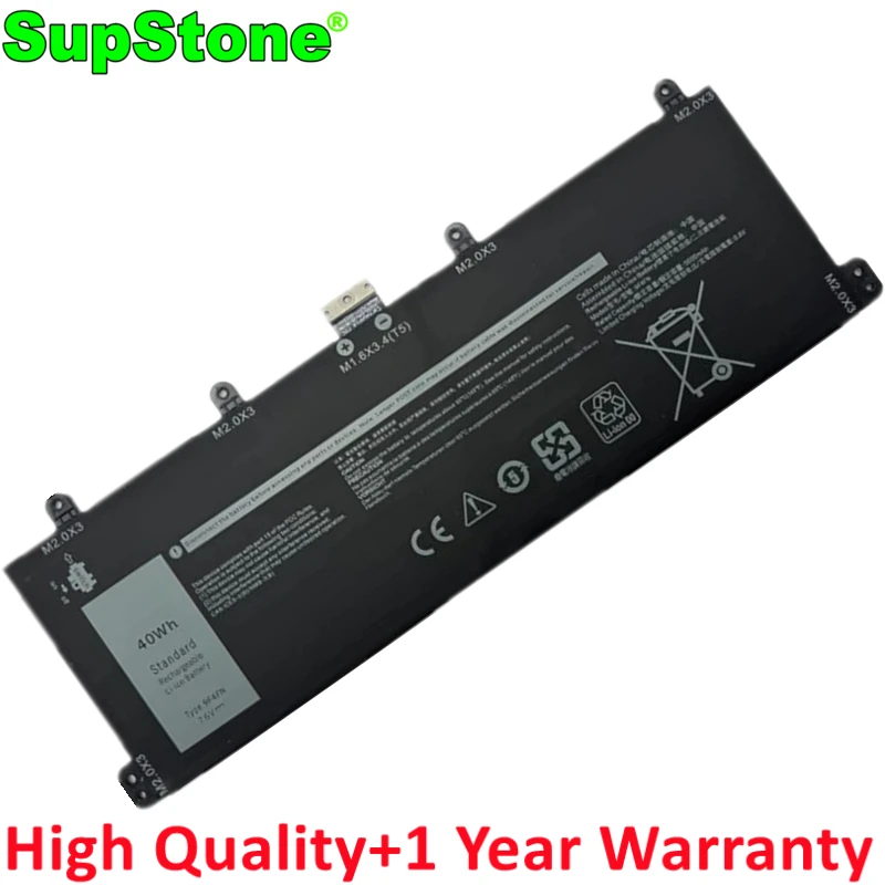 SupStone 9F4FN 2VKW9 Laptop Battery For Dell Latitude 7320 Detachable 2-in-1 T04H T04H001 For Inspiron 14 3420 P152G X28GR 8PK6G