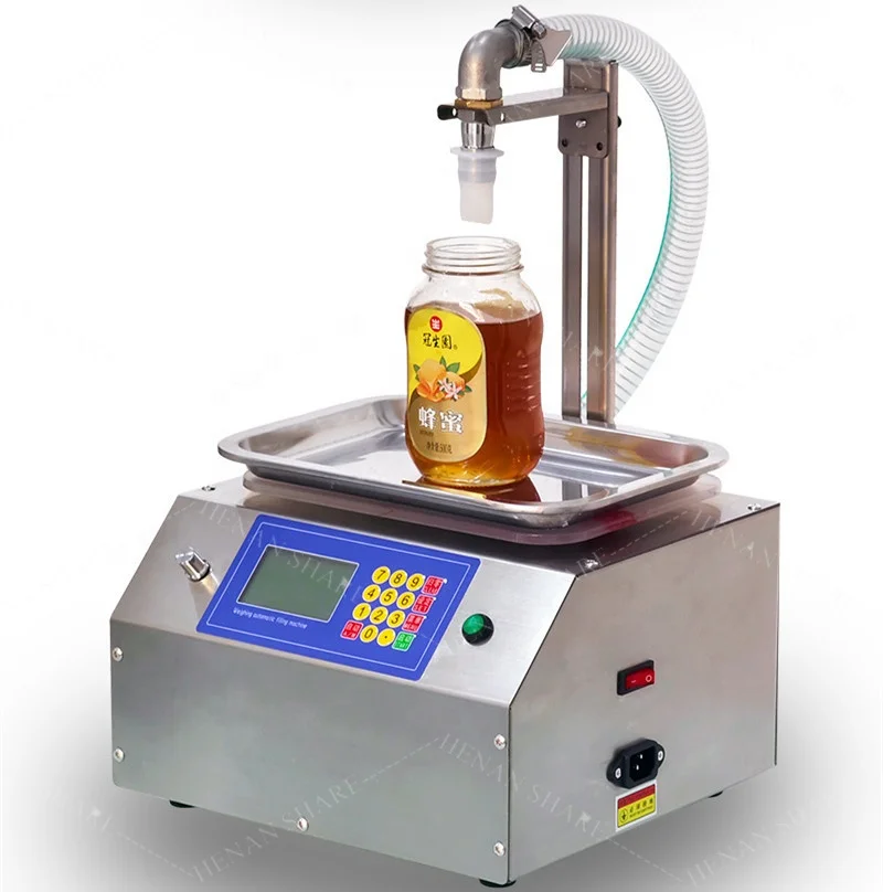 Syrup vial ampoule oral liquid filling digital liquid honey filling machine