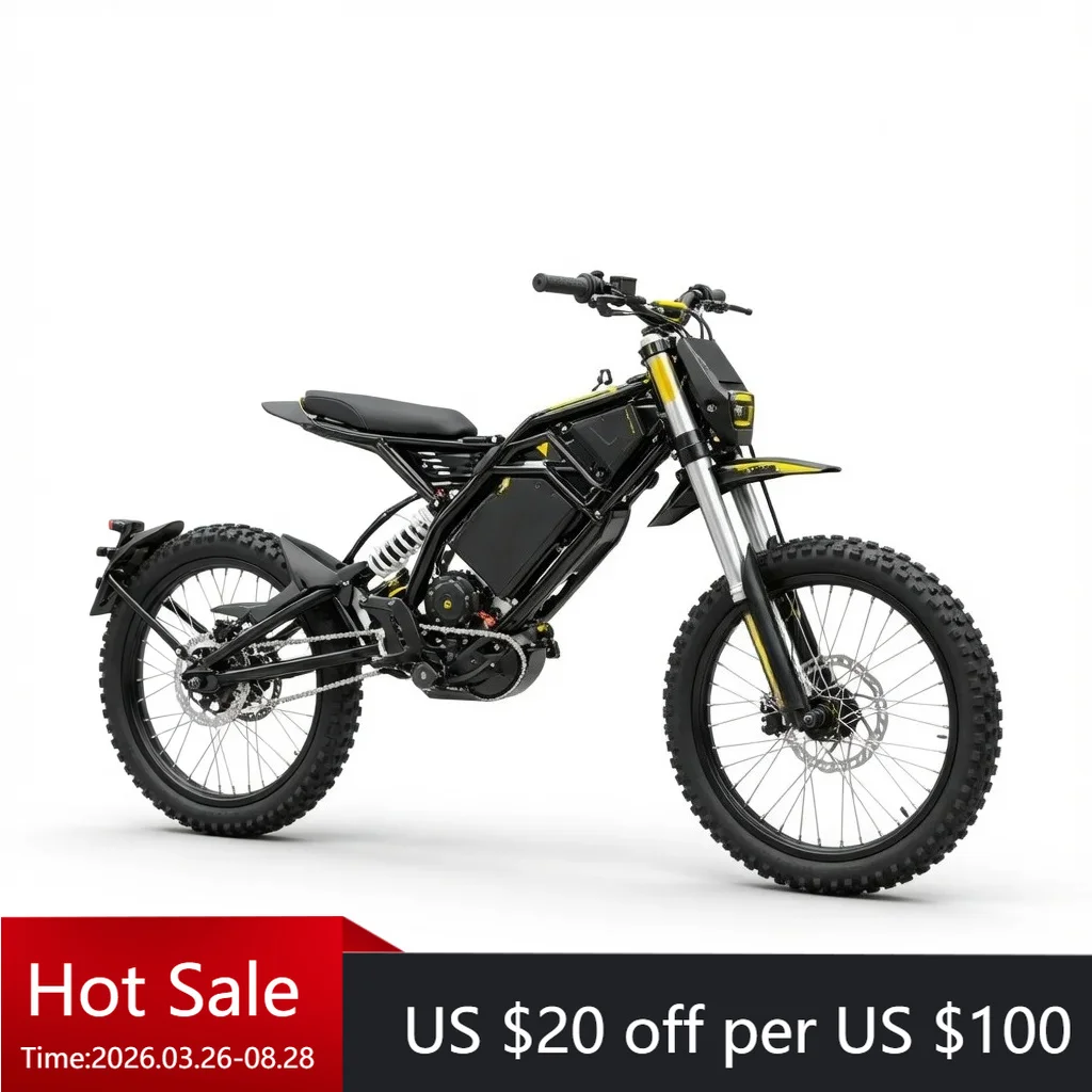 

Tc CINECO EX1-S light off-road electric motorcycle 48V 15000W integrated LMFP battery, LCD screen 80km range 45km/h, specially d