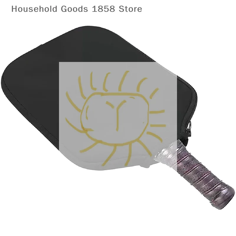 1pc Pickleball Paddle Covers Universal Neoprene Paddle Protect Sleeve Pickleball Racket Sleeve Pickleball Paddle Storage Bag
