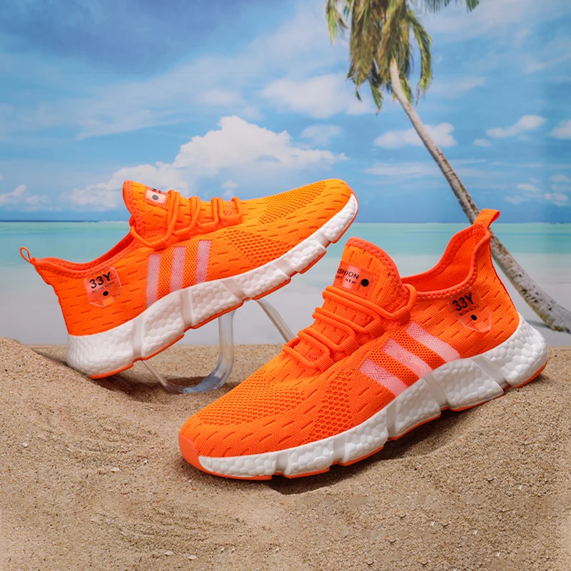 أحذية الجري المبردة بالهواء للجنسين، أحذية رياضية كاجوال عصرية قابلة للتنفس للرجال والنساء والأزواج بجودة أعلى