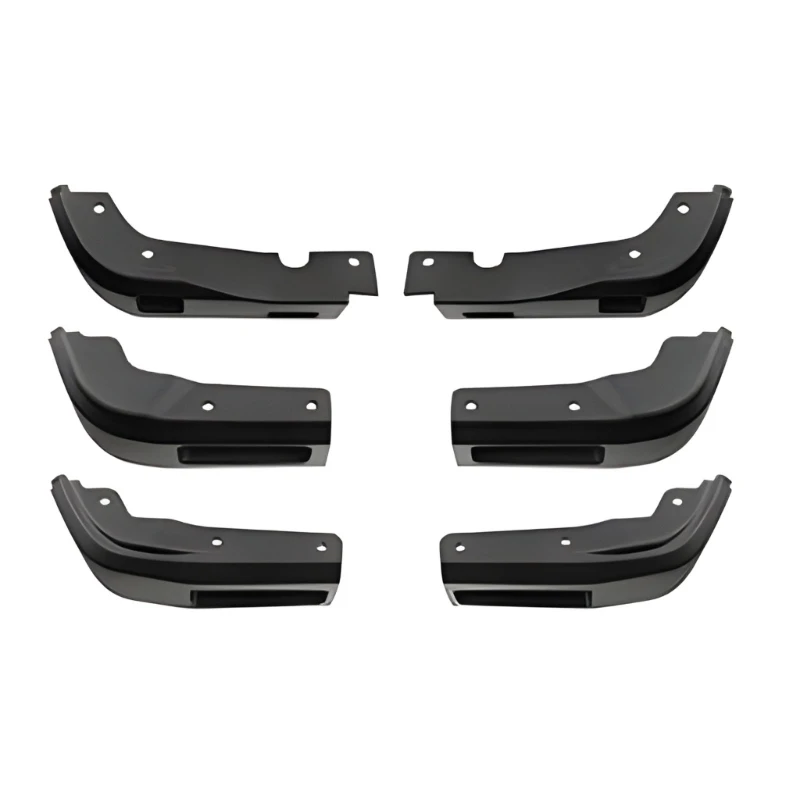 Vorderer und hinterer LKW-Schutz mit schwarzer ABS-Schmutzfängerabdeckung für Pickups H8WE – Detail 1