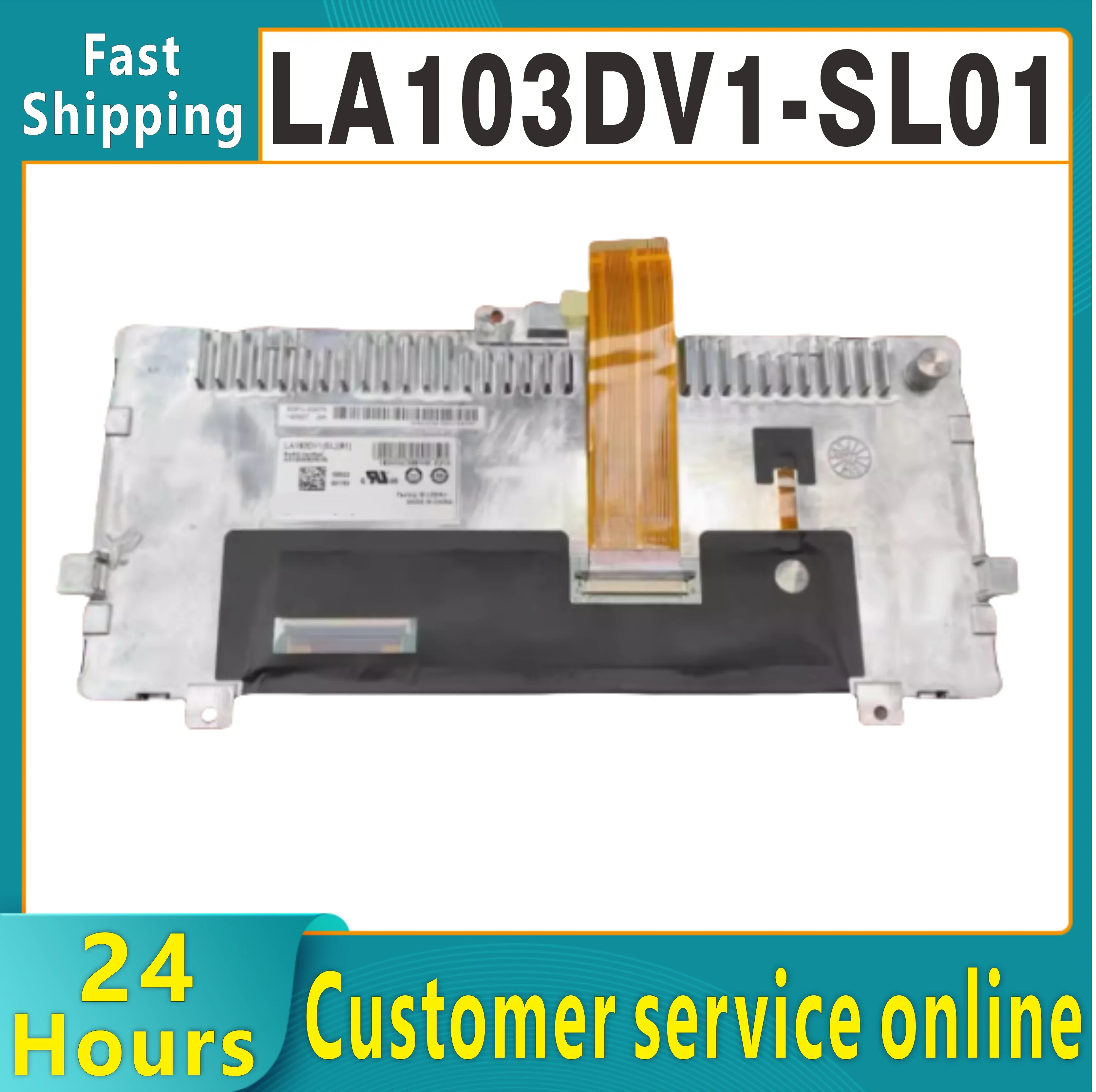 LA103DV1 (SL) (01) 10.3-inch LCD display is 100% brand new. Test whether the system is working properly
