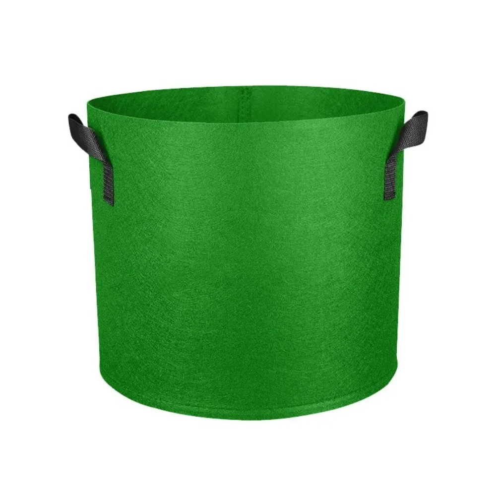 Garden Tools Thickened Grow Bags Non-Woven Foldable Fabric Pots With Handles Large Capacity Felt Grow Bags Vegetable Planting