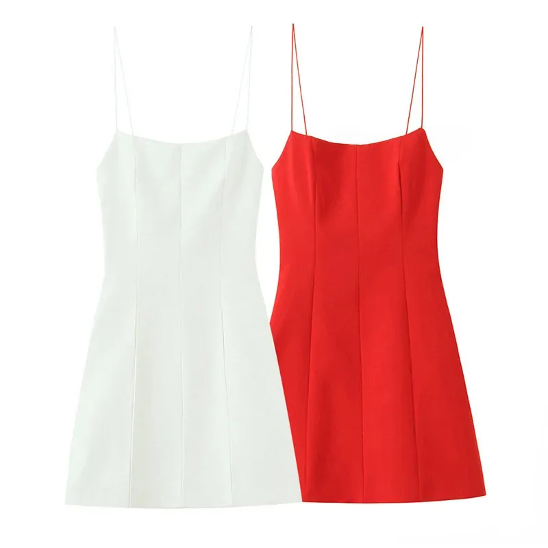 Minivestido sexy sin espalda con lazo para mujer, moda de verano 2025, para fiesta en la playa, vacaciones, ropa de noche elegante con cita