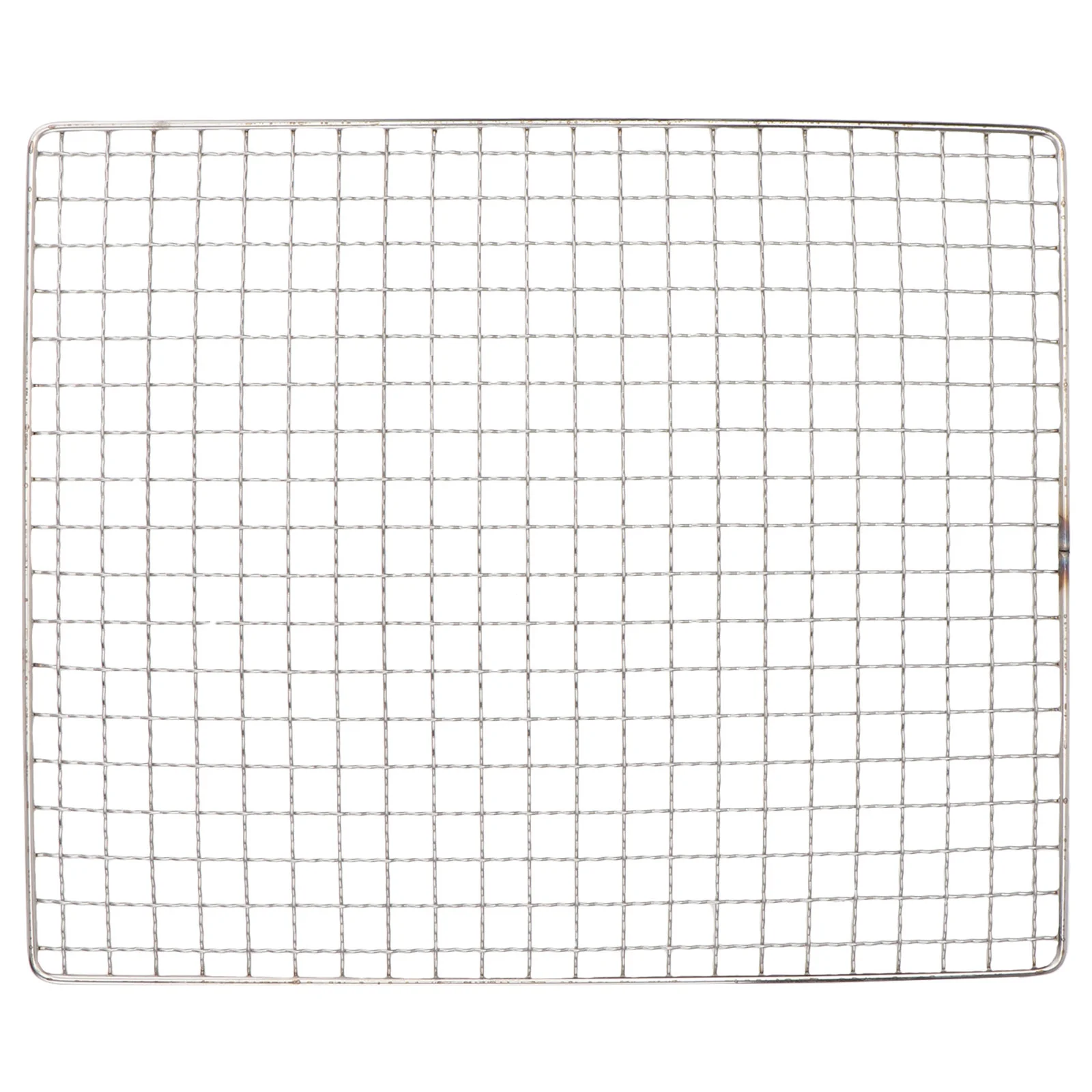 Stainless Steel Squares Holes Grill Barbecue Wire Mesh Multi-Purpose BBQ Grid Cooking Baking Rack Barbecue Grill (26 x 32cm)