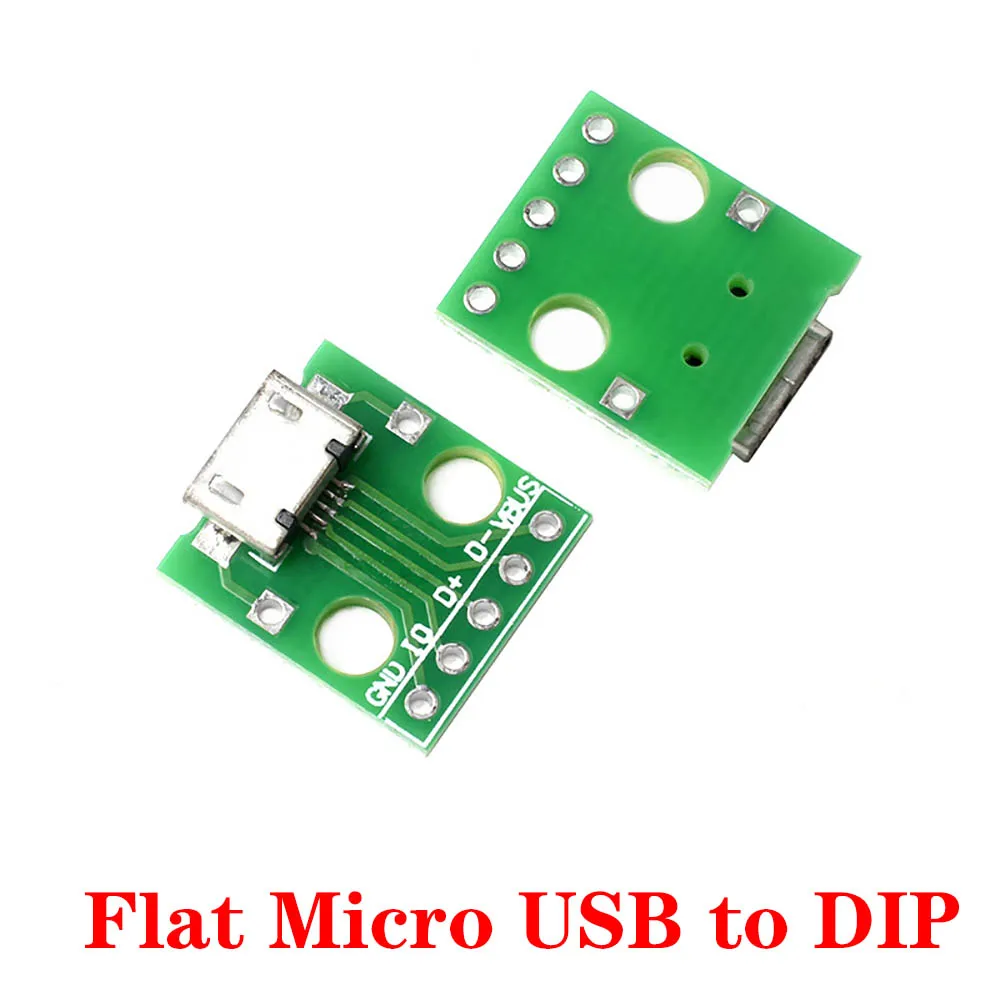 

micro Type-C USB A male USB 2.0/3.0 male female USB connector plug-in converter adapter board