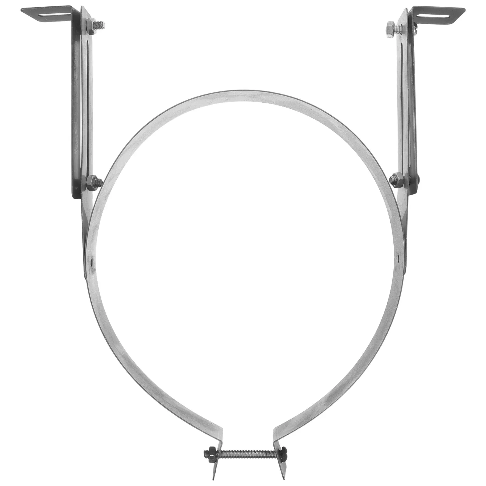 Adjustable Chimney Support Bracket Stainless Steel Stove Pipe Clamp Holder Wall Mount Chimney Flue Pipe Holder Leak Proof Secure