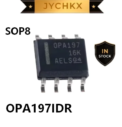 5-10PCS New Original OPA197IDR SOP8 SOIC-8 Single Channel Precision Op Amp Rail-to-Rail Low Offset Operational Amplifier IC Chip