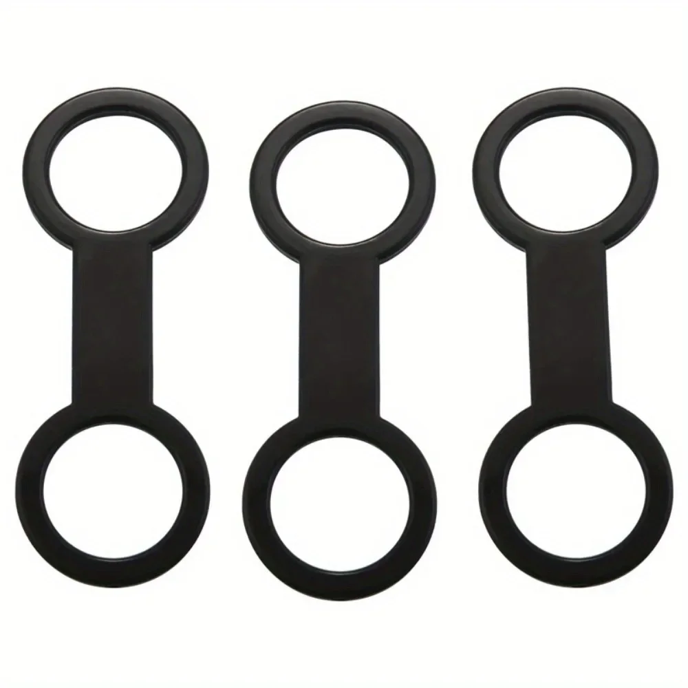 3PCS Scuba Diving Dive Snorkeling Silicone Snorkel Mask Strap Keeper Holder Clips Retainer Attachment Gear Spare Part Access