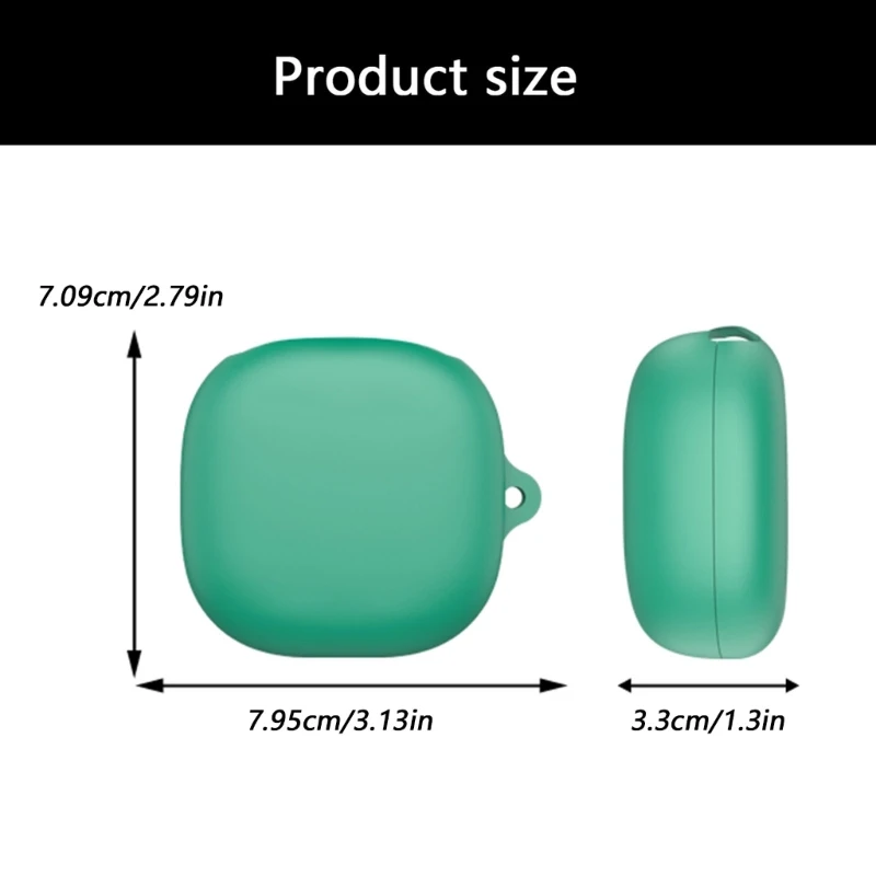 

Earbud Skin Silicone Housing Soft Case Dustproof Guarding Against Protective Cover Damage Prevention Sleeve for 2+ T921