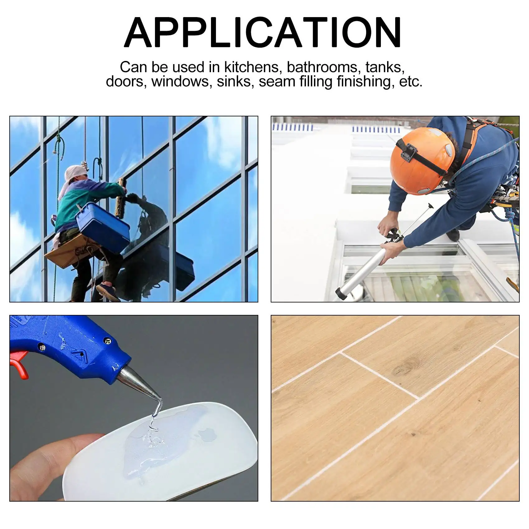 [A38F!NEW!】 14 Pcs Caulking Tools Caulk Nozzle Applicator Caulking Epoxy Piston Nozzle Accessories Silicone Sealant Nozzle