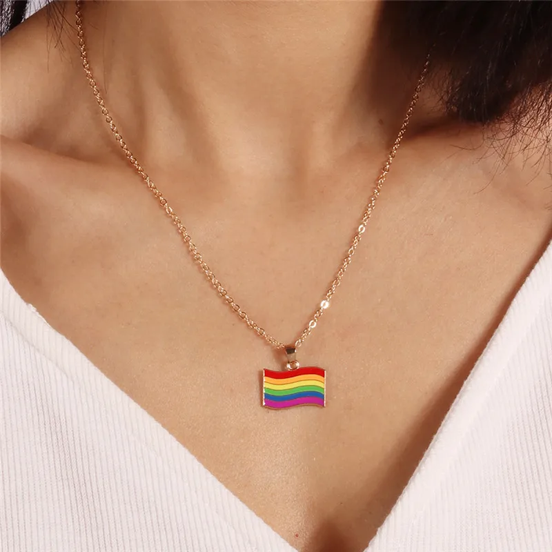 Aihua Bunte Regenbogen-Halskette für Damen, Lederseil-Kette, Wolke, Regenbogen-Anhänger, Halskette, niedlicher Sommer-Strand-Schmuck, Geschenke – Detail 31