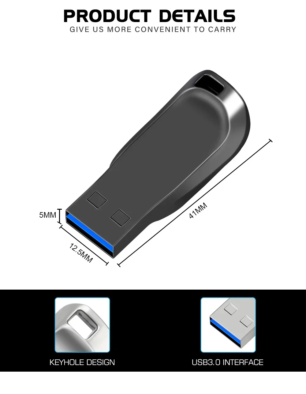 Imagem -03 - Fast Velocidade Memory Stick Disco Mini u Pen Drive Pen Drive Pendrive 3.0 32gb 16gb 8gb 128gb 256gb 512gb