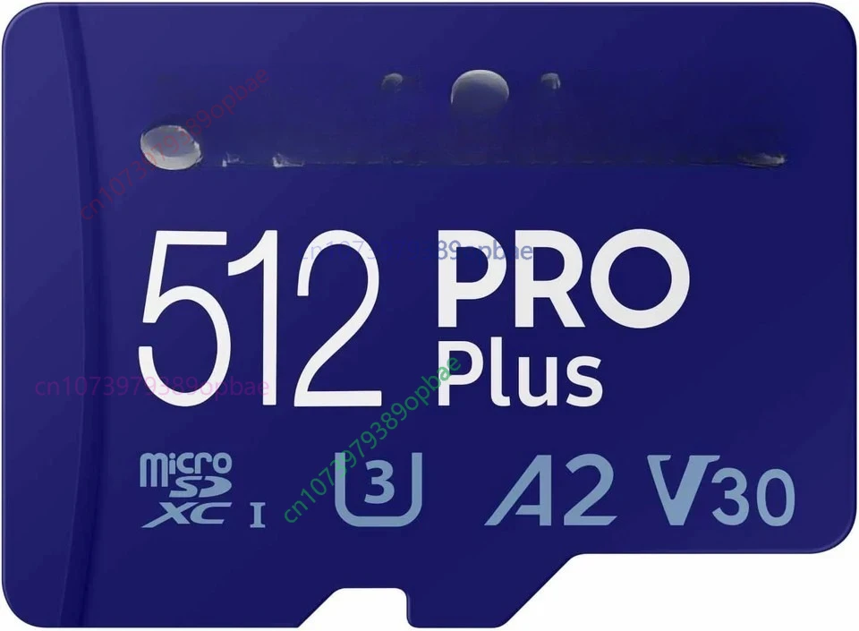 For Samsung PRO Plus 512GB MicroSDXC Class 10 UHS-I U3 A2 V30 Memory Card & Adaptor