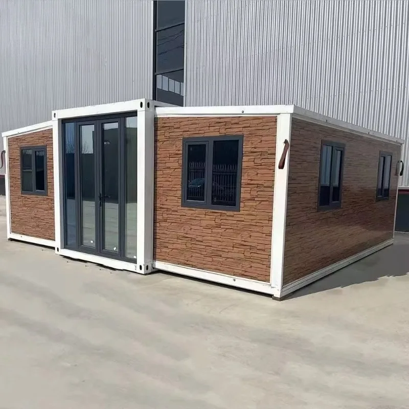 Customized 20ft 40ft Expandable Container House Modular Home 2 Bedroom Prefabricated House Tiny Prefabricated Modular Home