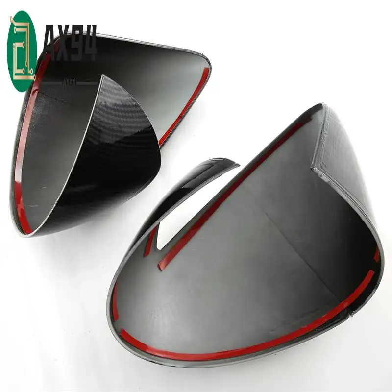 

AX94-Carbon Fiber Look Side Door Rearview Mirror Cover Trim Cap Protective For BYD Dolphin Mini/BYD Seagull