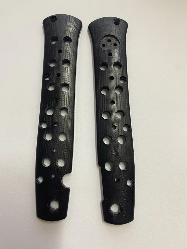 Custom 2 Colors G10 Material Knife Grip Handle Scales For ColdSteel Ti Lite Ti-Lite 4inch 26SP Knives DIY Make Accessories Parts