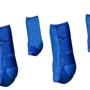 Beinschutz mit Beschützer, multifunktional wiederverwendbare tragbare Wache, Springen, Reittraining, Pferdestiefel, Beinpackungen, 4 PCs 6 Hauptverkaufspferdverkäufe - №3