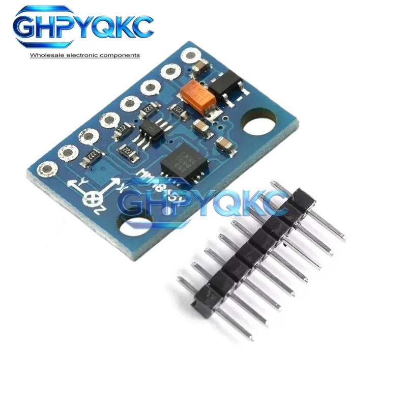 GHPYQKC GY-45 MMA8452 Module Digital Triaxial Accelerometer High-precision Inclination Module