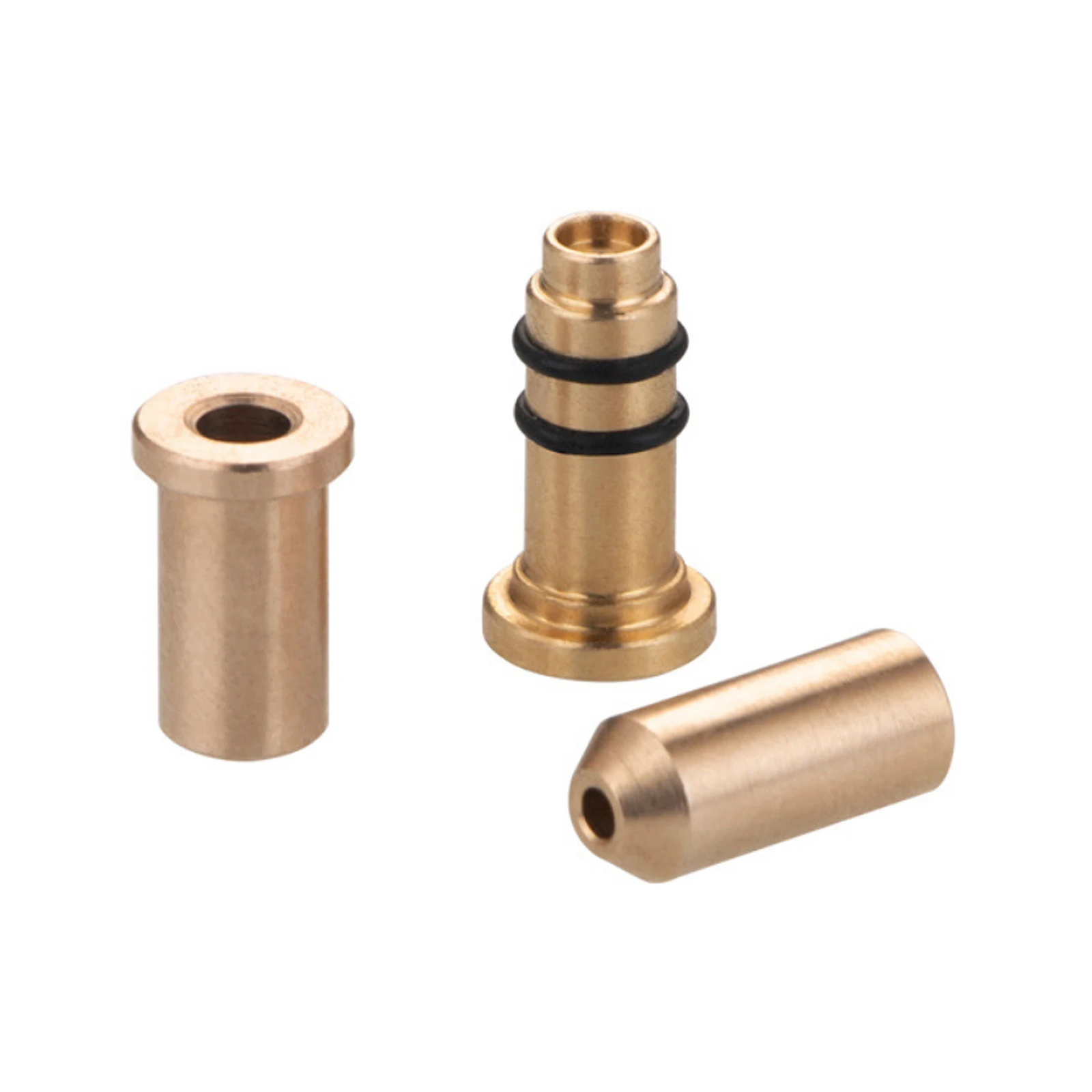 3Pcs Brass Copper Gas Nozzle Adapters Butane Filling Camping Professional for Gas Filling Butane Tank Nozzle Cylinder Canister