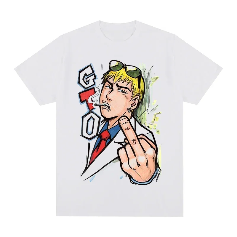 Great Teacher Onizuka GTO Manga Funny Anime Summer t-shirt Cotton Men T shirt New TEE TSHIRT Womens