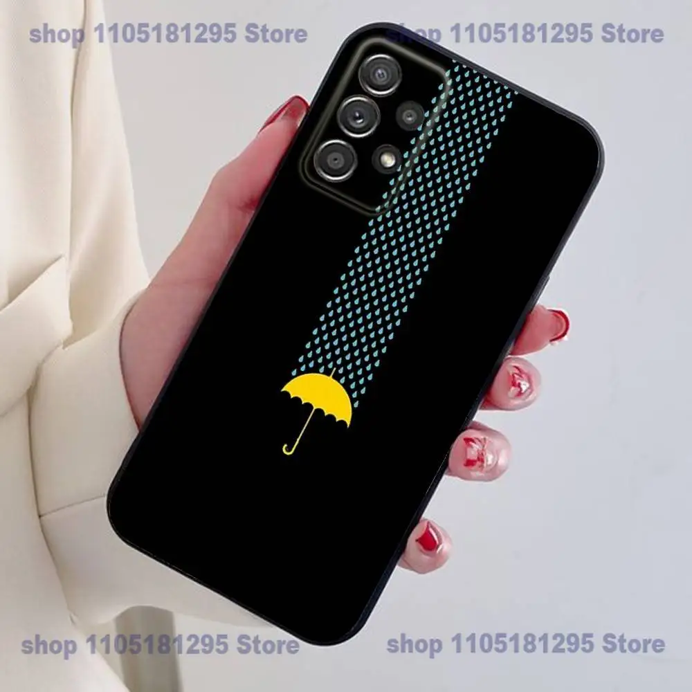 حافظة هاتف How I Met Your Mother Himym لهاتف Samsung S25,24,21,22,23,30,Ultra,20,Plus حافظة من السيليكون الناعم باللون الأسود