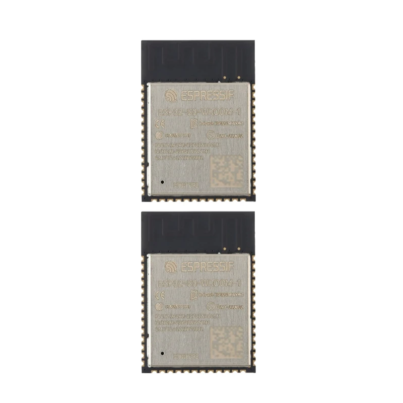 High-Performance 2PCS ESP32-S3-WROOM-1-N16R8 New Wi-Fi + Bluetooth 5.0, 16MB 32-bit Dual-Core MCU Module