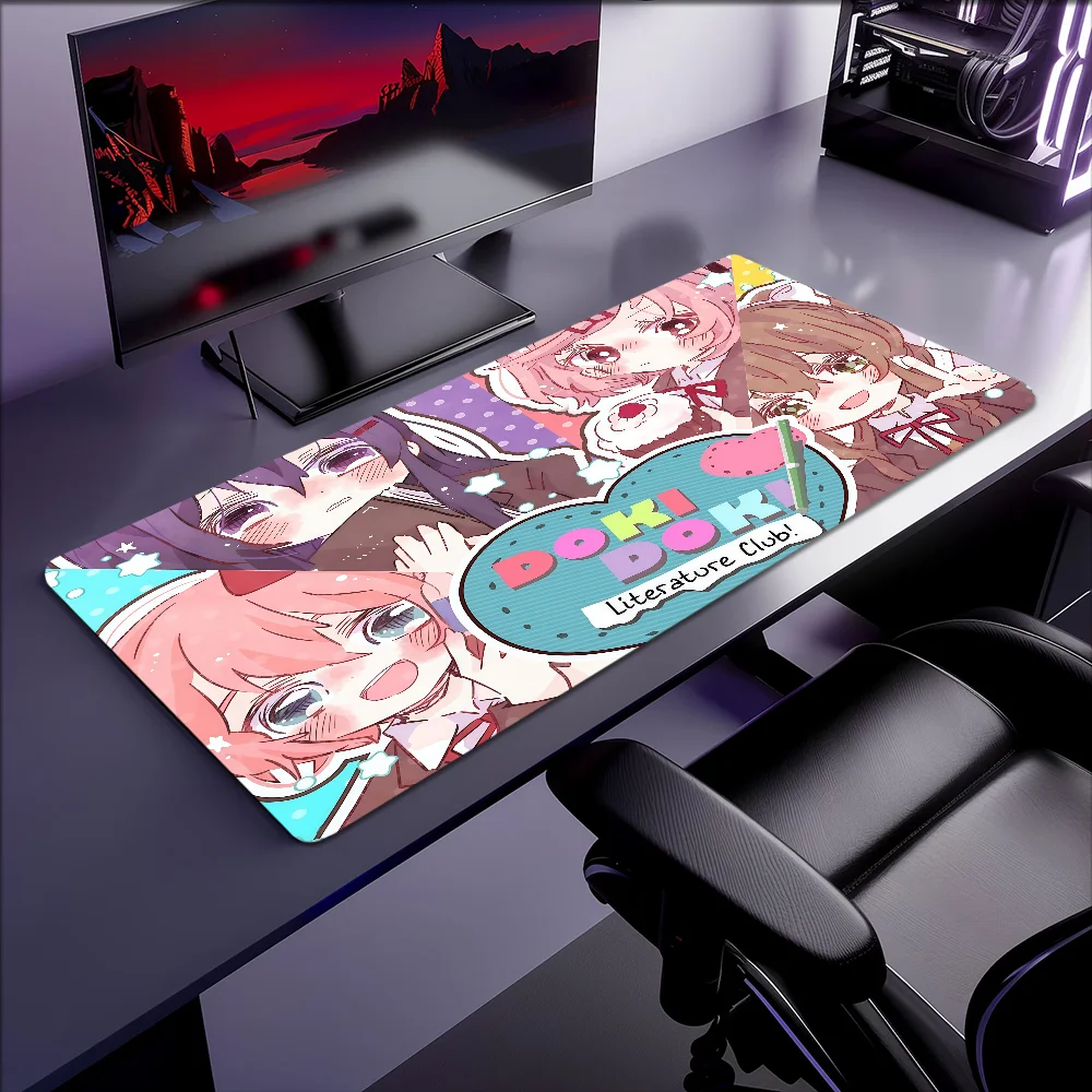 

Резиновый настольный стол D-Doki L-Literature C-Club XXL Столы Нескользящий игровой утолщенный большой коврик для мыши D-Doki Office