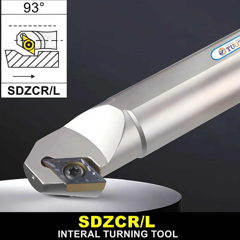 

TUOZ SDZCR SDZCL 93° Lathe Tools S10K S12M S16Q S20R S25S SDZCR07 SDZCL07 SDZCR11 Internal Turning tools