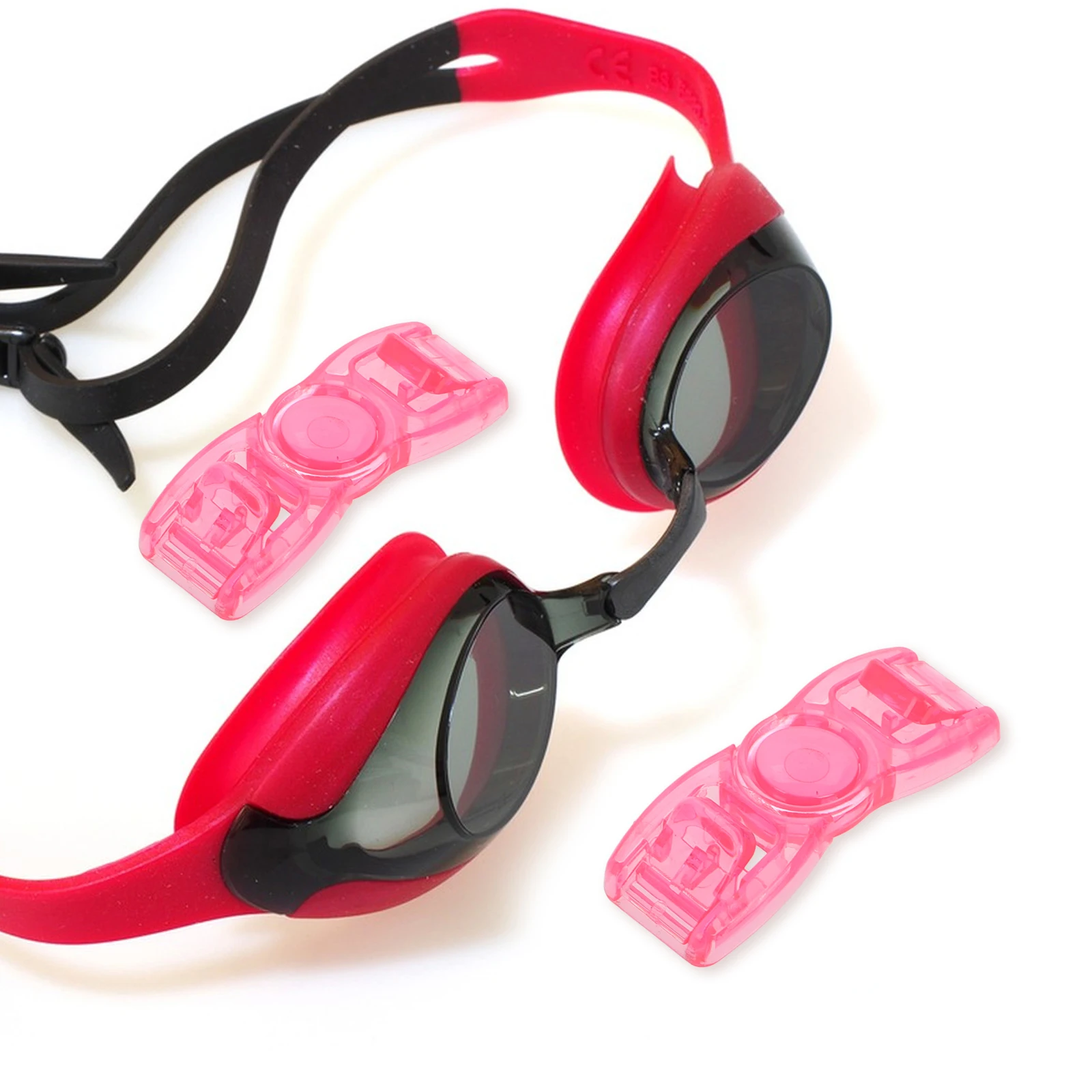 

4Pcs Buckle for Goggles Quick Easy Attachment Versatile Compatibility Lightweight Portable Universal Fit Swim Goggles