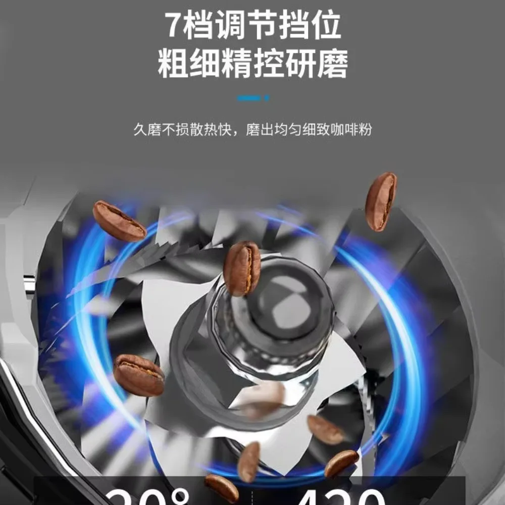 Fully Automatic Espresso Coffee Machine Touch Screen Grinding One-button All-in-one Machine Stainless Steel