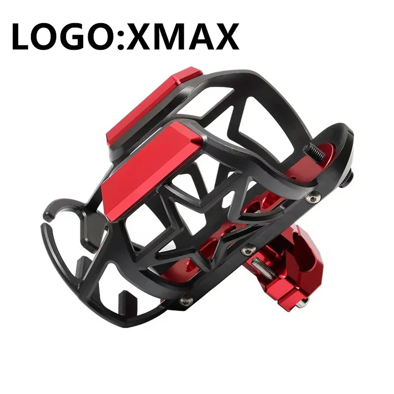 X-MAX YAMAHA için motosiklet su içecek çay şişe tutucu X-MAX400 X-MAX300 X-max250 XMAX125 aksesuarları ücretsiz özelleştirilmiş LOGO