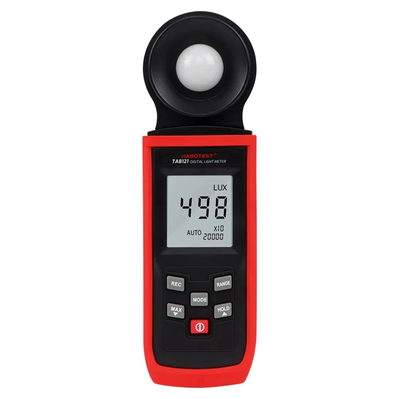 

HABOTEST TA8121 Цифровой ослюмиметр Высокоточный фотометр Цифровой измеритель света 10 Вт Lx/FC Тестер окружающей среды Люксметр