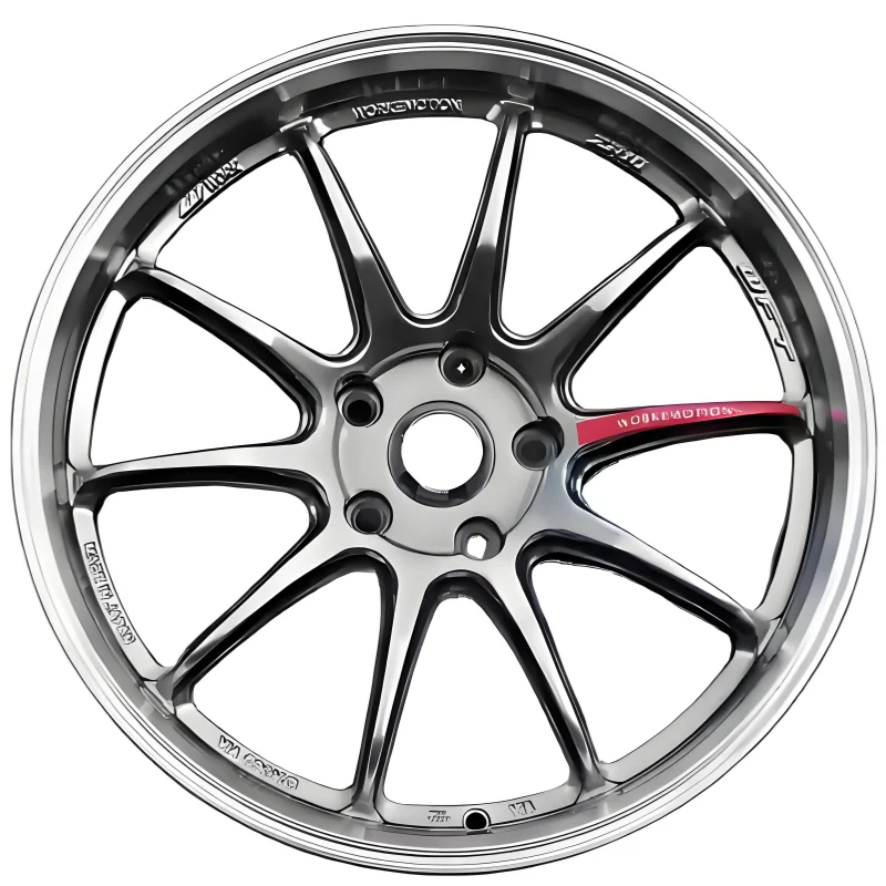Ruedas de 18 19 pulgadas 5x108 5x114,35x112 ruedas de coche de carreras de aleación de radios múltiples plateadas llantas de ruedas de coche de pasajeros